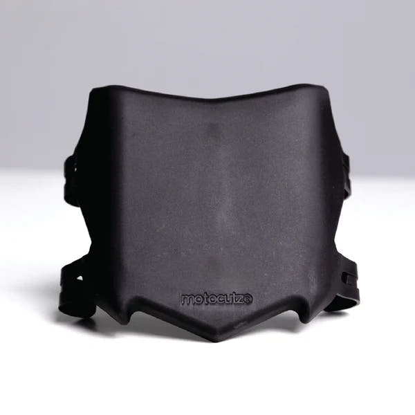 MOTOCUTZ FRONT NUMBER PLATE BLACK